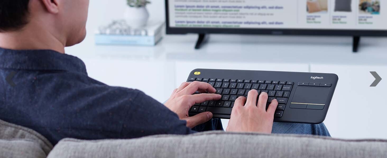 Wireless Touch Keyboard K400 Plus