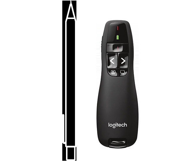 Logitech Télécommande De Présentation, Pointeur Laser Sans Fil - Noir