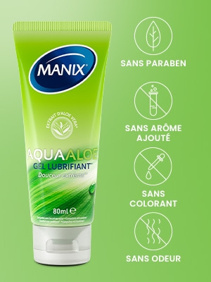 Manix Aquaaloe gel lubrifiant