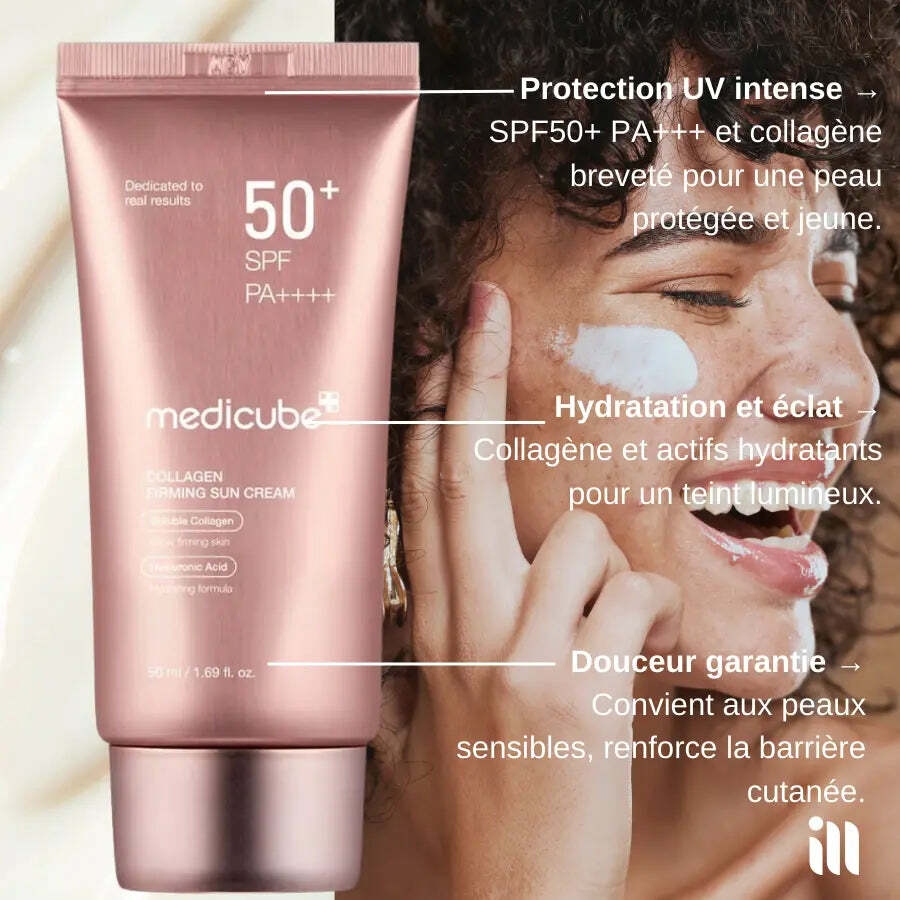 Medicube - Collagen Firming Sun Cream - SillkyGlow