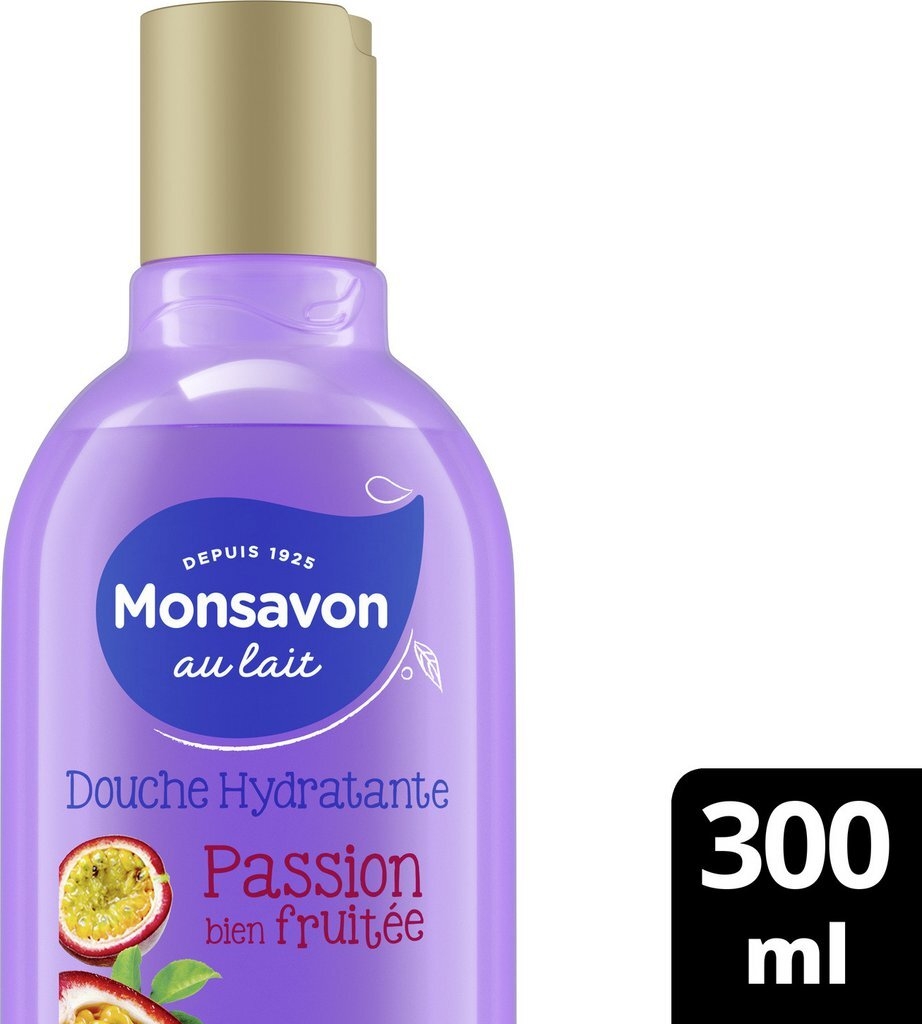 Monsavon Gel douche lait, passion & framboise - DISCOUNT.MEGASTOREXPRESS.COM