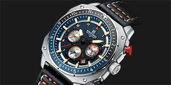 montres en cuir pour hommes