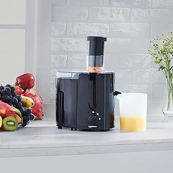 Amazon Basics Juicer, 400W - Black : Amazon.co.uk: Home & Kitchen