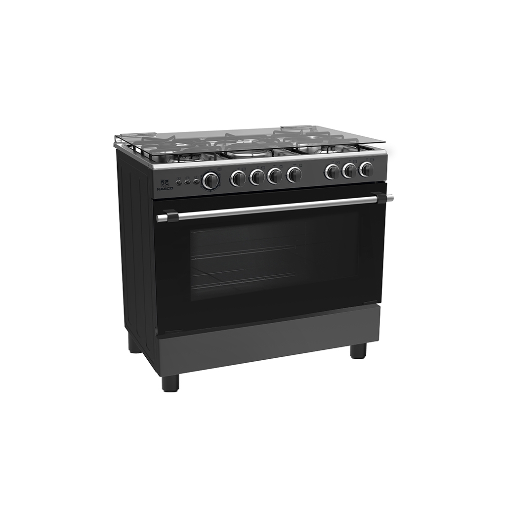 Cuisinière SMART TECHNOLOGY - 4 Feux Avec Four STC-5050SK - Inox/Gris –