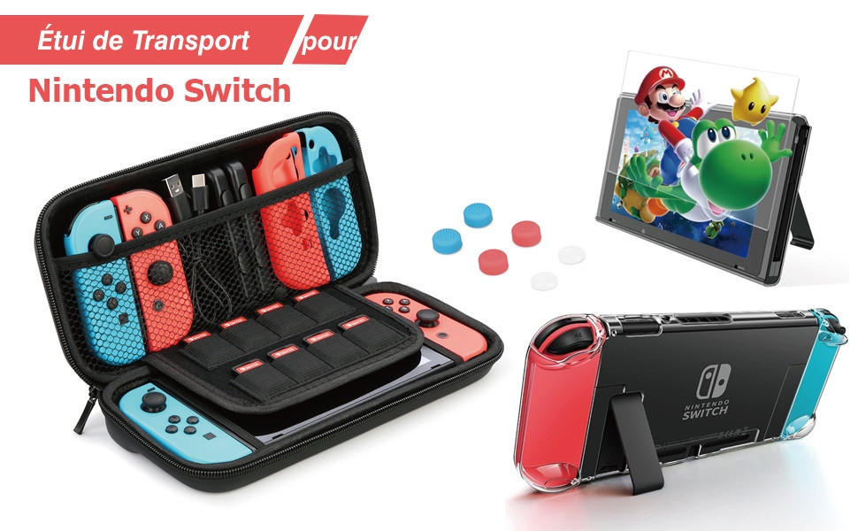 Nintendo Kit D'accessoires Toutenun Pour Nintendo Switch Prix pas