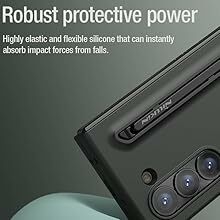 Robust protective case for galaxy fold 6