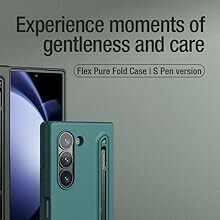 Nillkin Flex Pure Fold S-Pen Version Case for Samsung Galaxy Z Fold 6(Black)