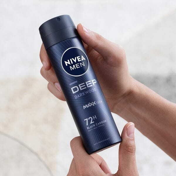 Spray Anti-Transpirant Deep Black Carbon 200 ml – NIVEA MEN