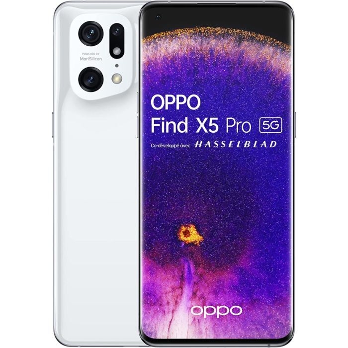 Oppo Find X5 Pro 5G 256 Go Blanc | Tecnosell