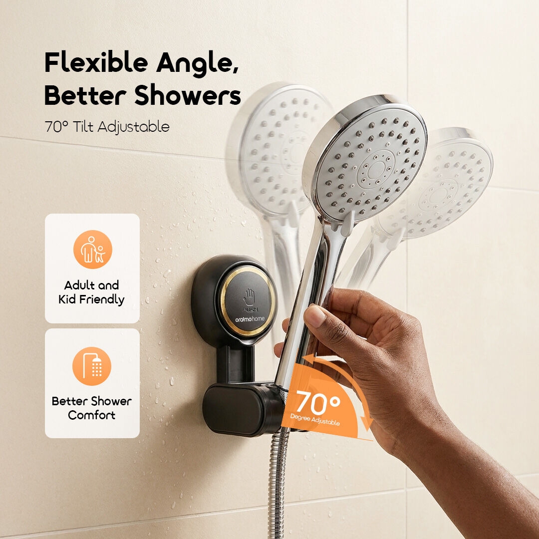 oraimo Vacuum Suction Cup Hooks Holdex OHEH-001 03 70 Degree Tilt Adjustable