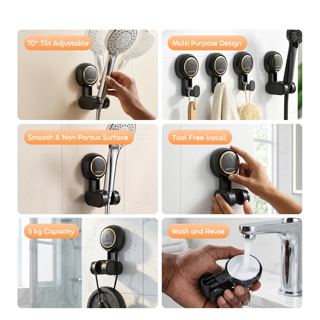 oraimo Vacuum Suction Cup Hooks Holdex OHEH-001 02 All Features