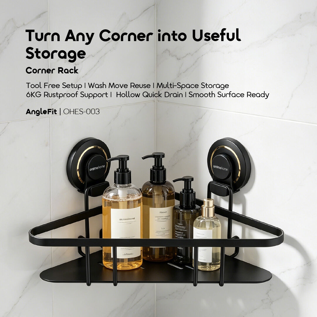 oraimo Corner Rack AngleFit OHES-003 01 Turn Any Corner into Useful Storage
