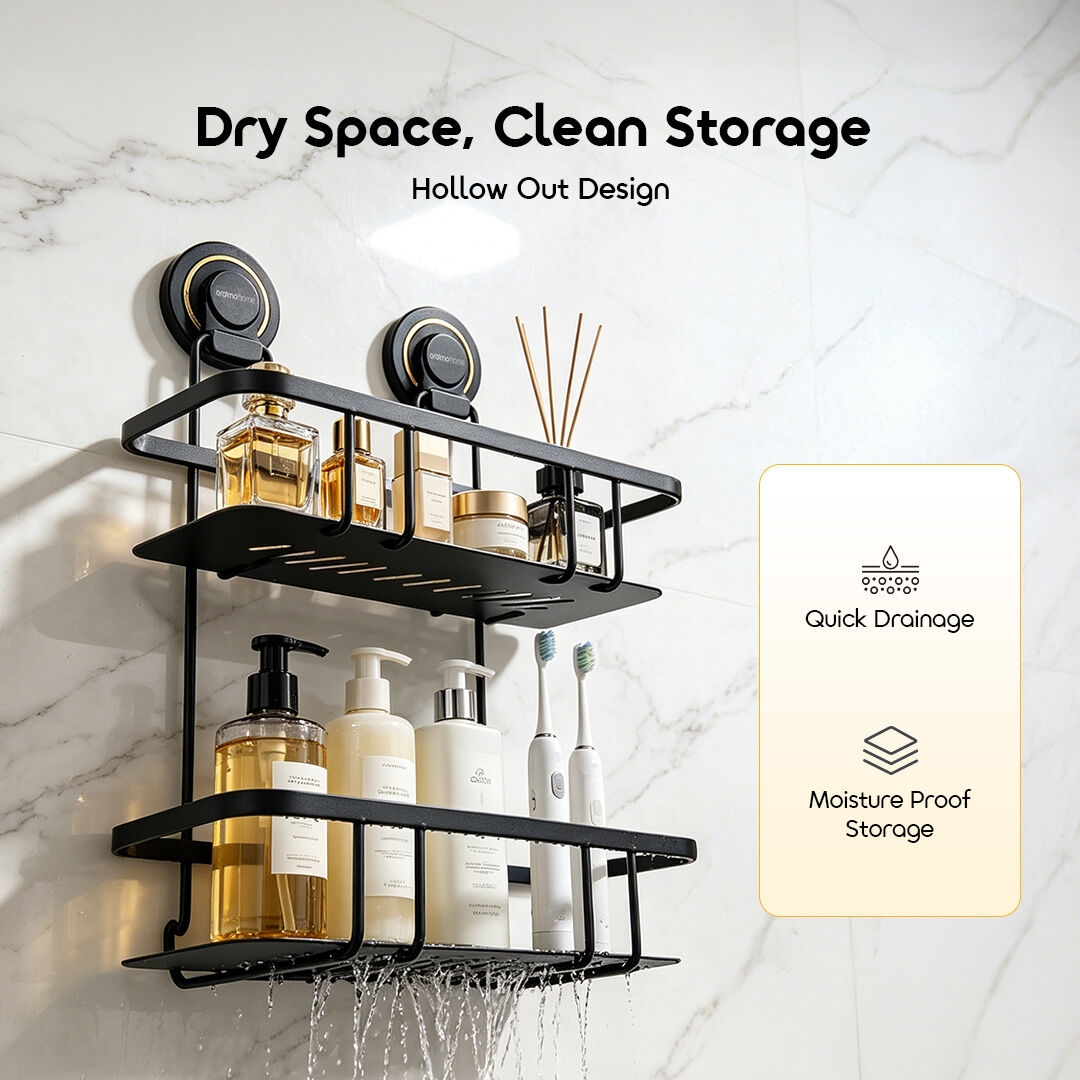oraimo Double-Layer Storage Basket DuoNest OHES-004 07 Dry Space Clean Storage Hollow Out Design Quick Drainage Moisture Proof Storage