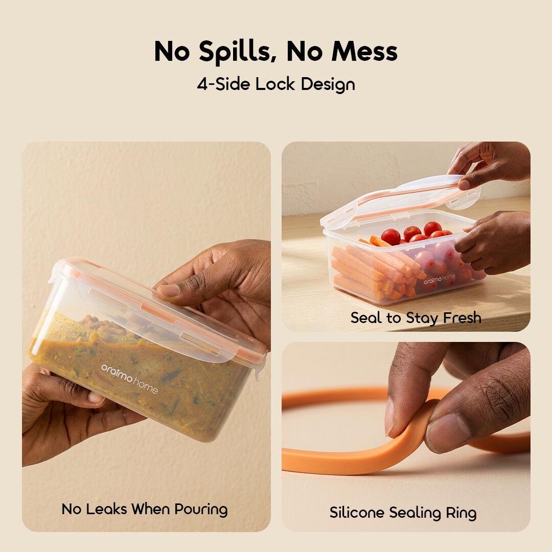 oraimo-Food-Storage-Container-3pcs-SealPure-OHKF-002-04-4-Side-Lock-Design