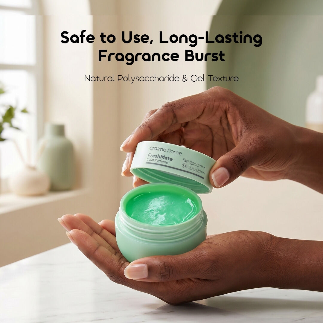 oraimo Solid Perfume (2 Pcs) FreshMate OHCE-003-4 Safe to Use, Long-Lasting Fragrance Burst