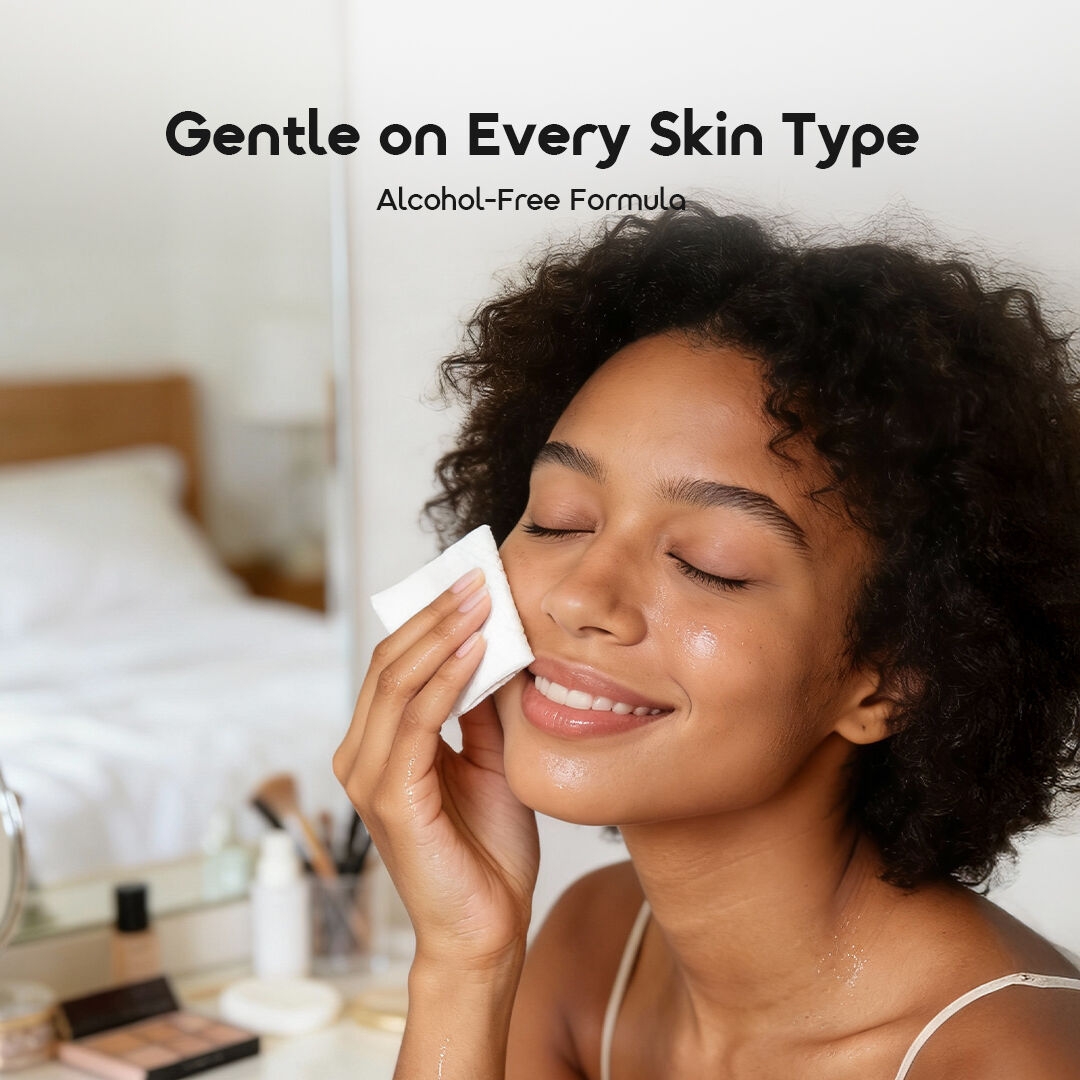 oraimo Make-Up Remover Wipes Meltique OHPW-003 1 Alcohol-Free Formula