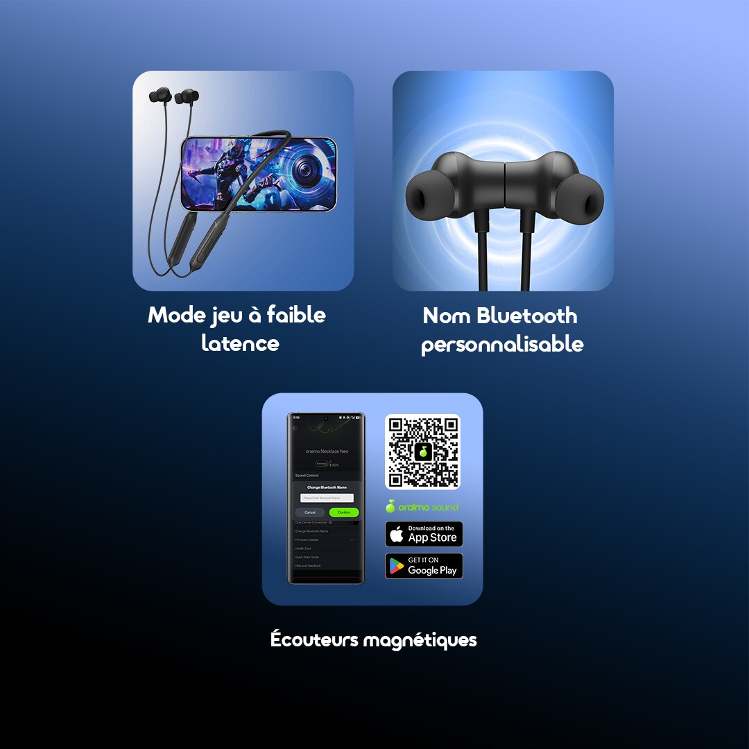 oraimo Earphone Necklace Neo OEB-310 09 Additional Features