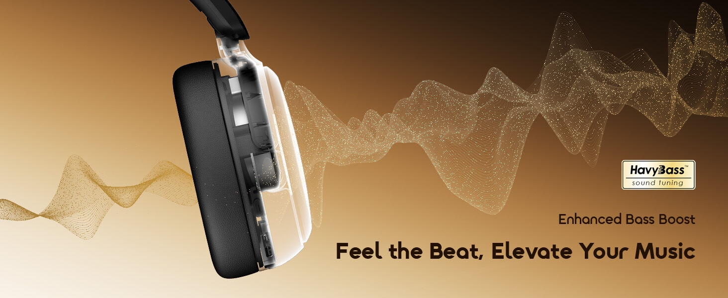 casque audio circum-aural sans fil Bluetooth