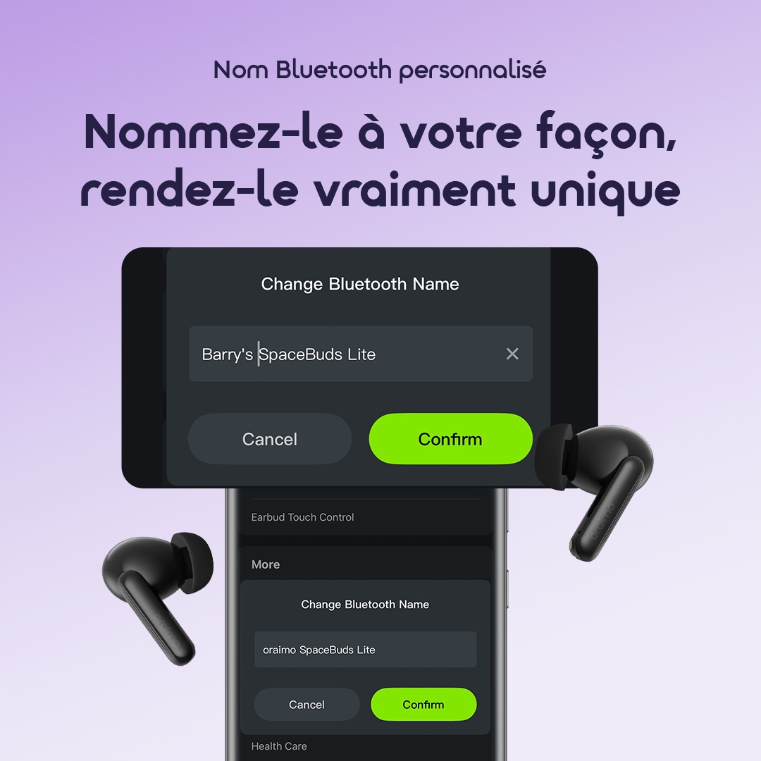 Oraimo True Wireless Earbuds SpaceBuds Lite OTW-324 7 Personalized