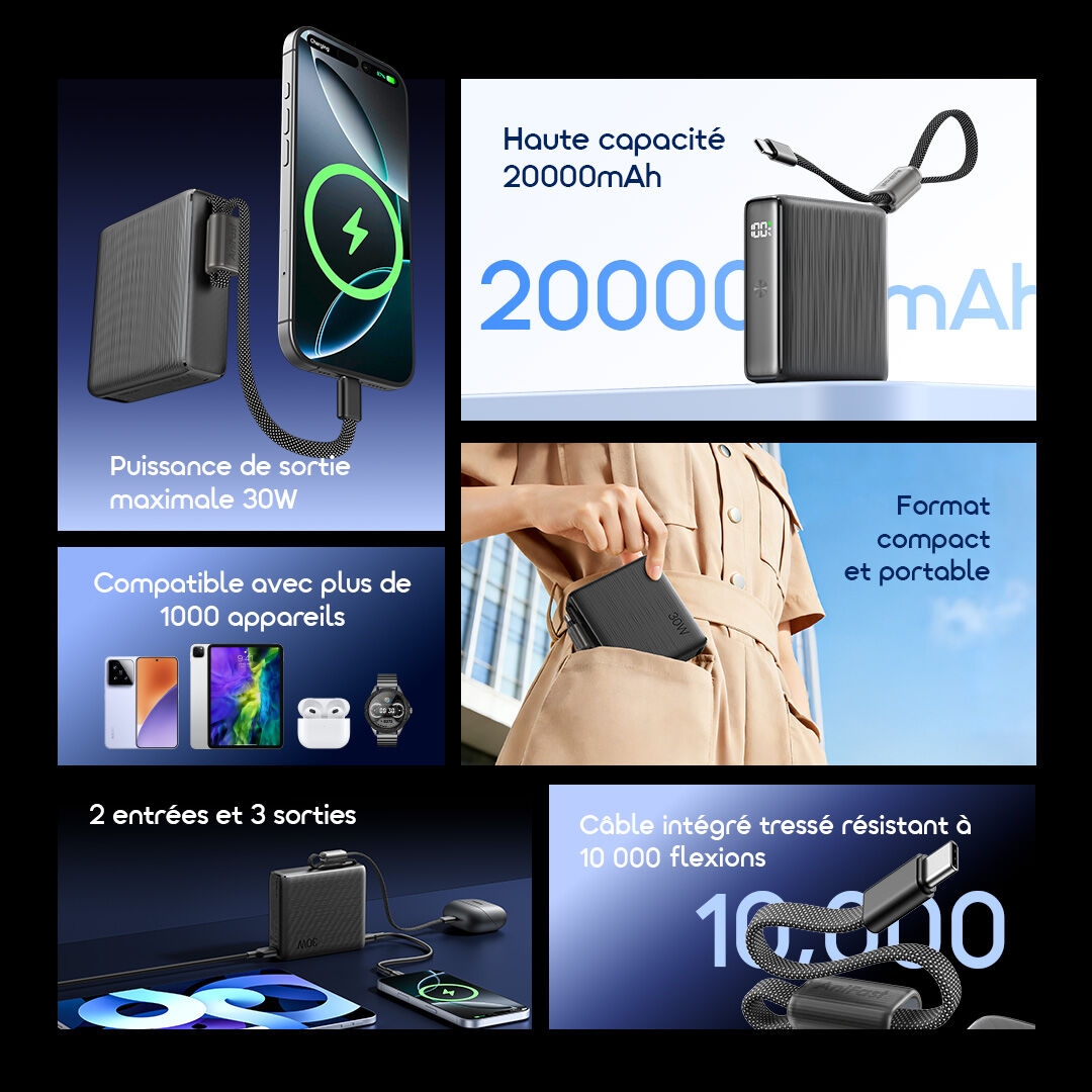 oraimo Power Bank PowerNova L21 OPB-7203C 2 Features FR