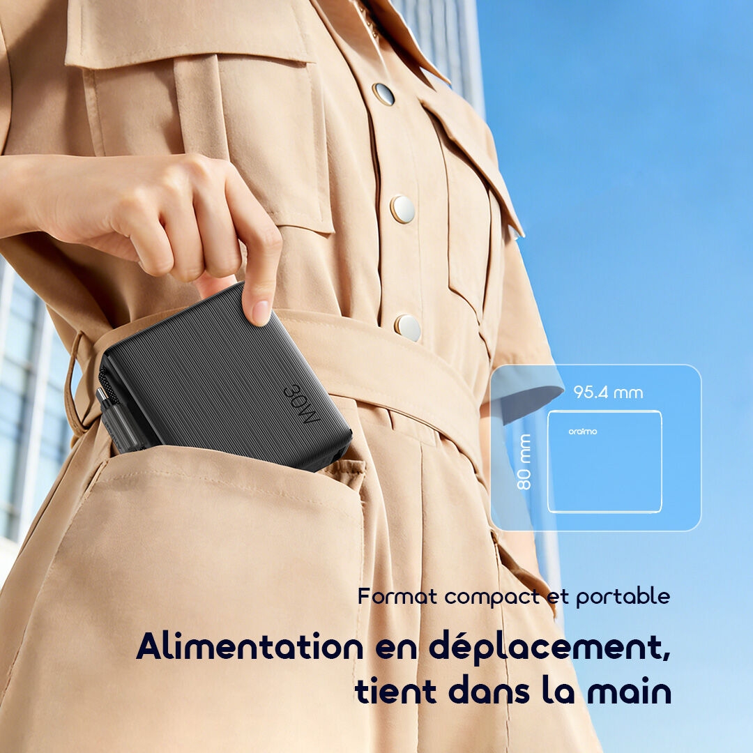 oraimo Power Bank PowerNova L21 OPB-7203C 6 Mini Size & Portable FR