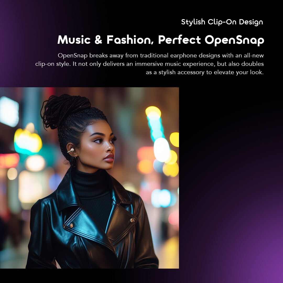 oraimo Casque Open-Ear opensnap-opn-373-9-style