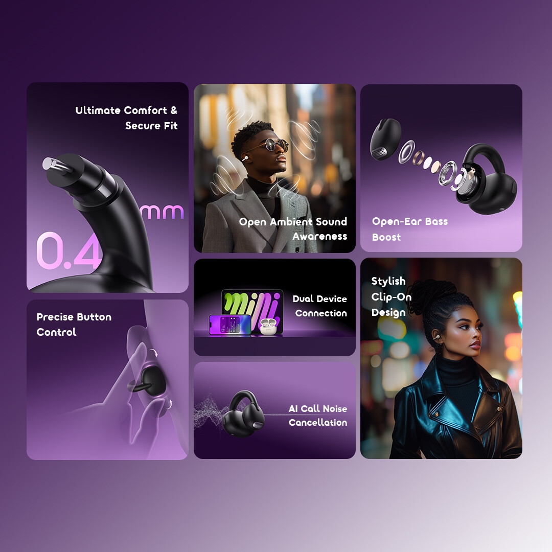 oraimo Casque Open-Ear opensnap-opn-373-2-caractéristique