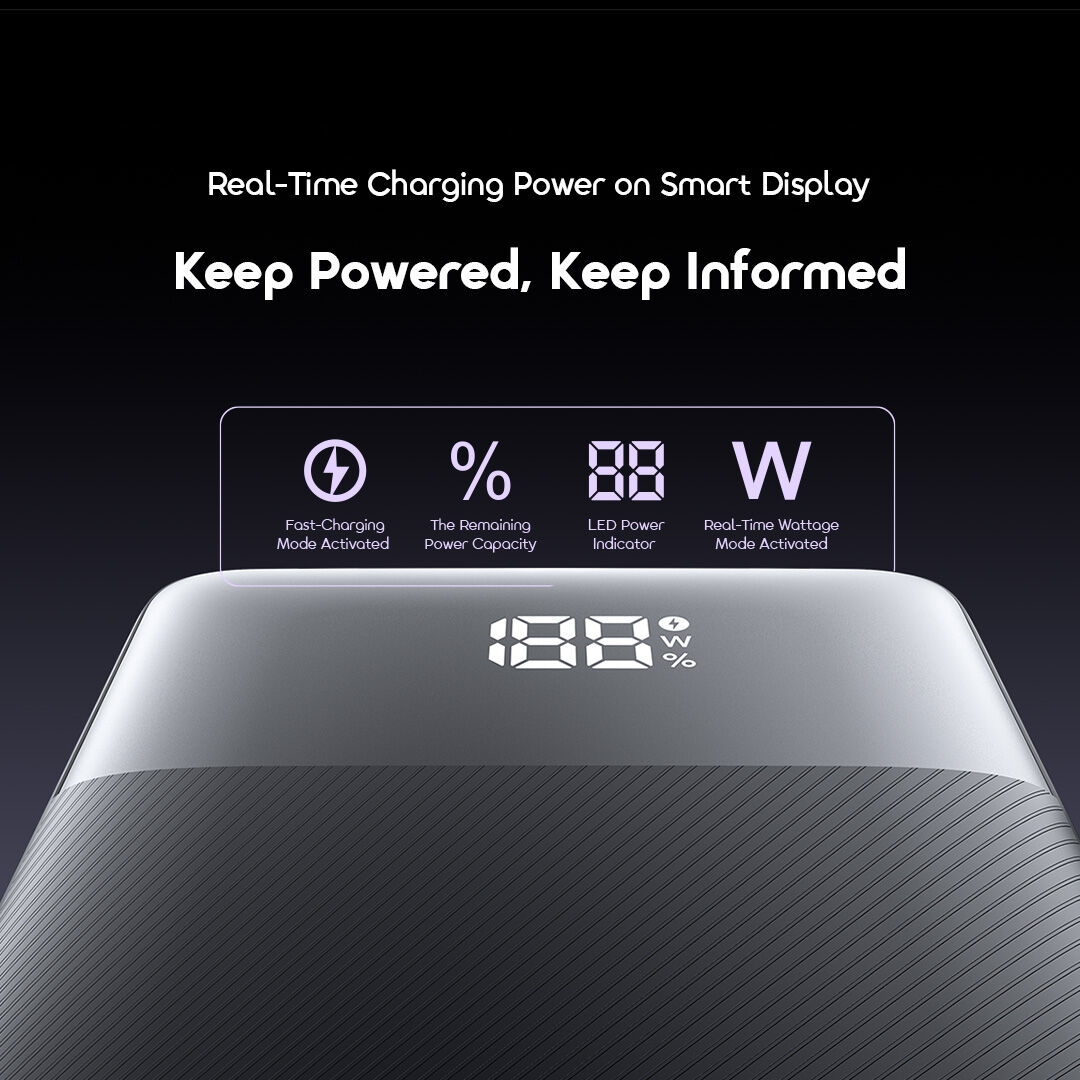 oraimo 27000mAh Power Bank PowerNova QF1 OPB-7270Q Digital Display