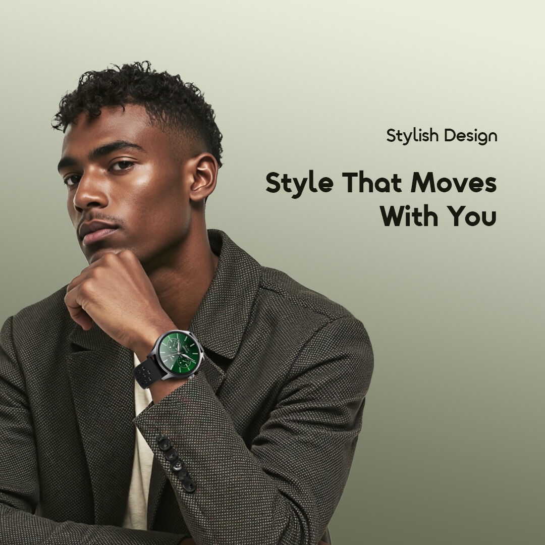 Montre connectée Oraimo anti-rayures 6R OSW-823 au design élégant 5