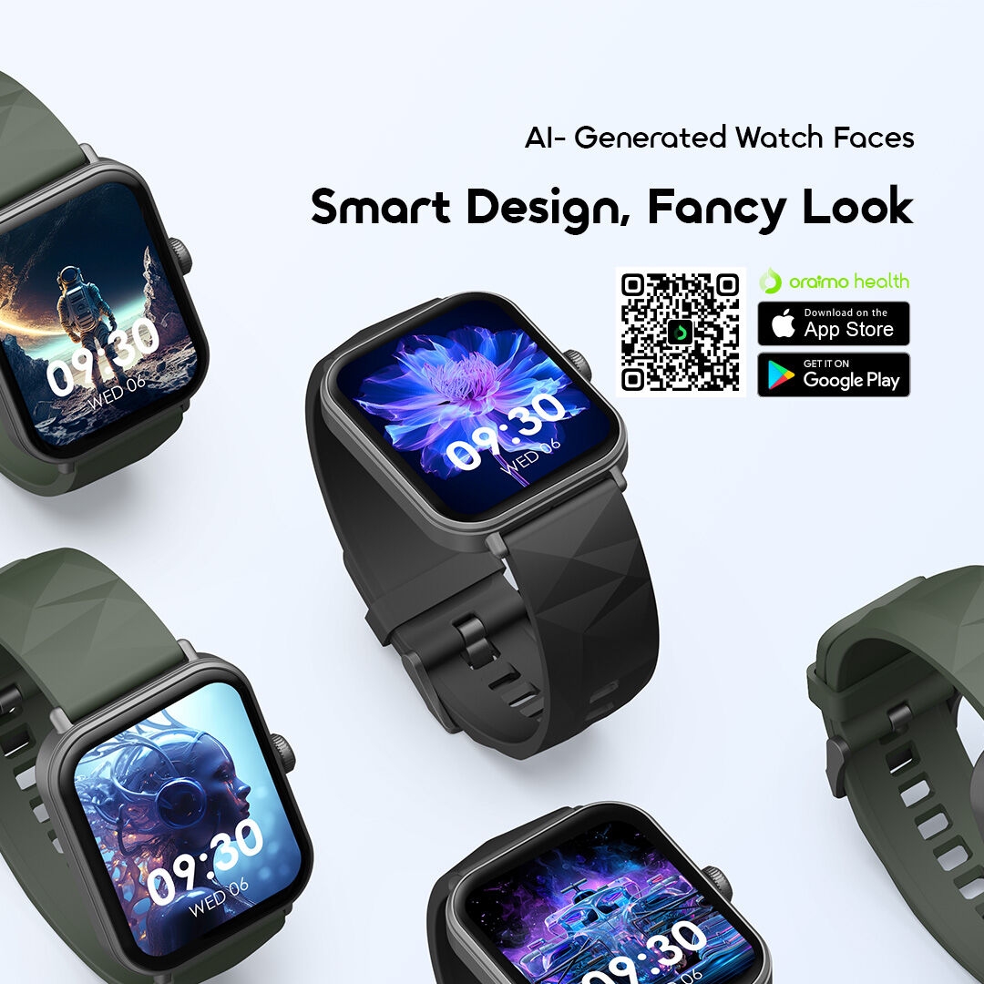 oraimo smart watch watch nova2 lite osw 814l fancy looks 4
