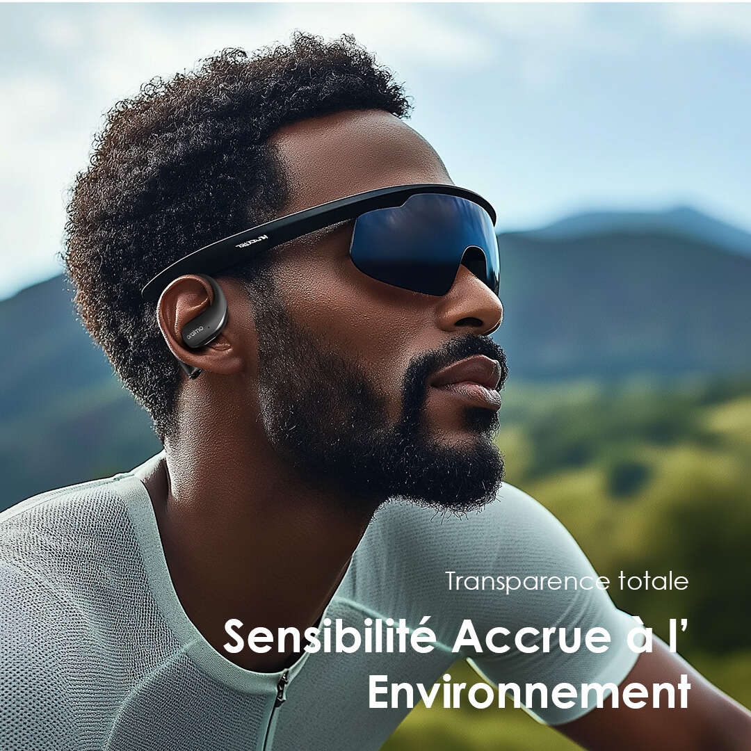 Oraimo Écouteurs Open Ear True Wireless OpenArc OPN 675 Transparence Totale