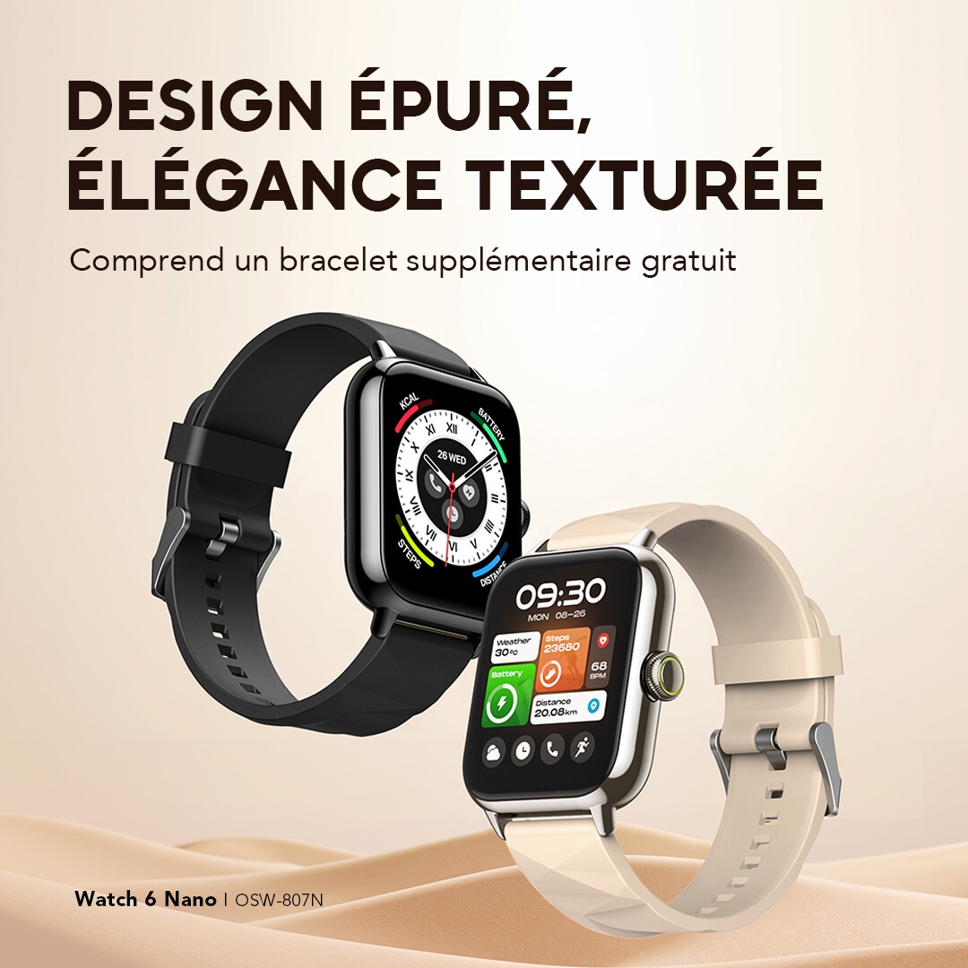 Oraimo Smart Watch Watch 6 Nano OSW-807N 1 Total