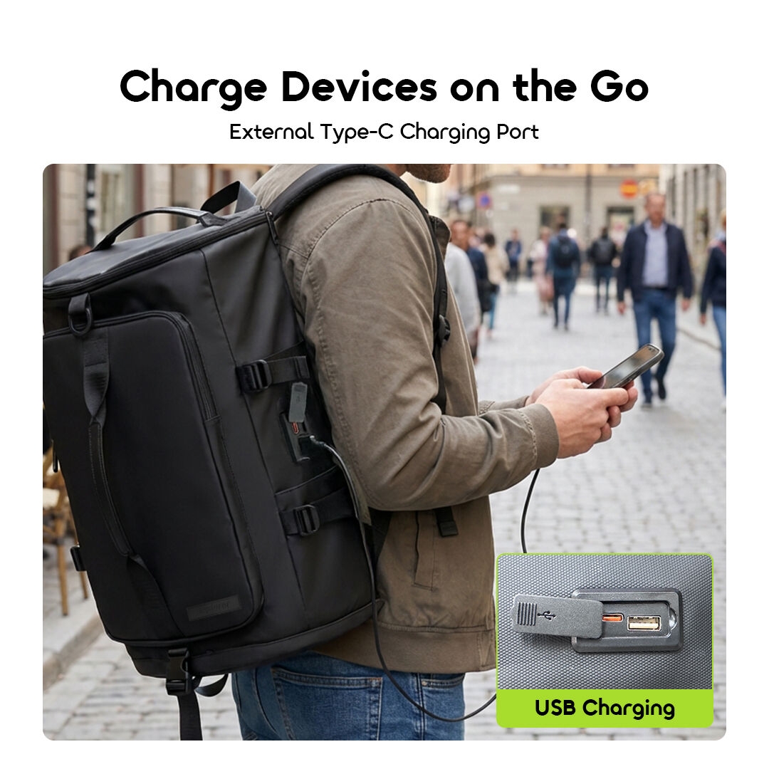 oraimo Backpack MultiGo OHDB-002 06 Charge Devices on the Go