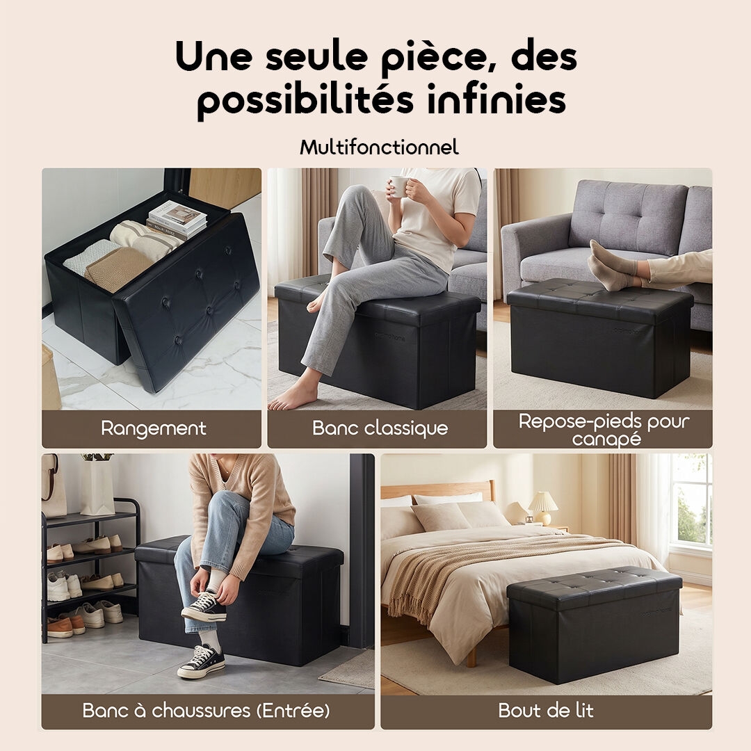oraimo Storage Ottoman Cozy Pro OHFS-004 02 Multi-Functional