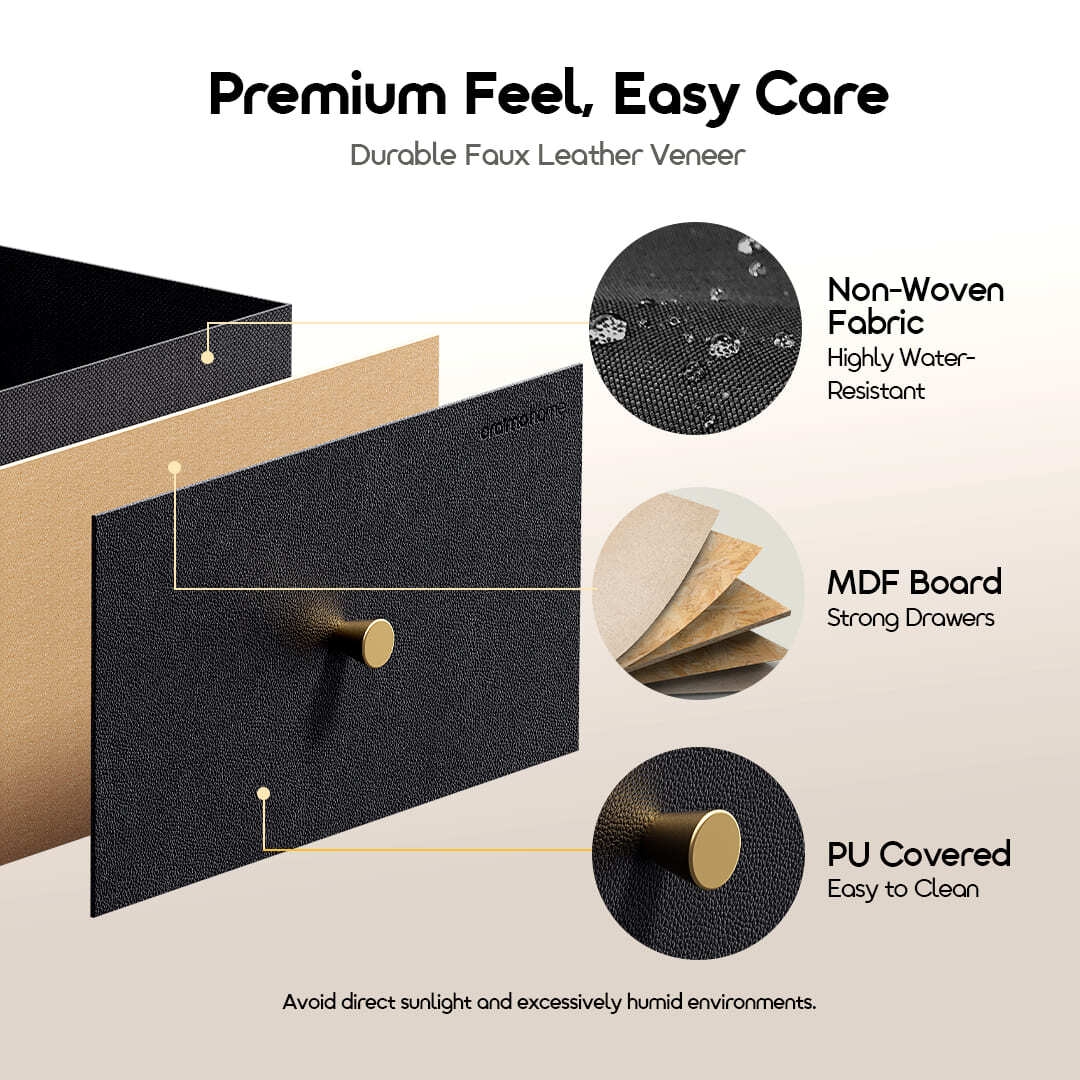 oraimo storage dresser noir stand plus OHFN-003 06 premium feel easy care
