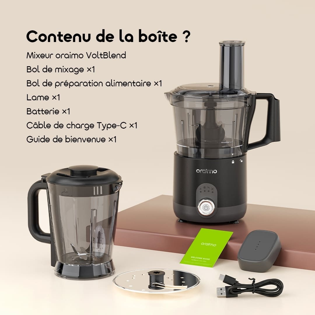 oraimo Blender VoltBlend OBL-582A 06 What's in the Box? FR