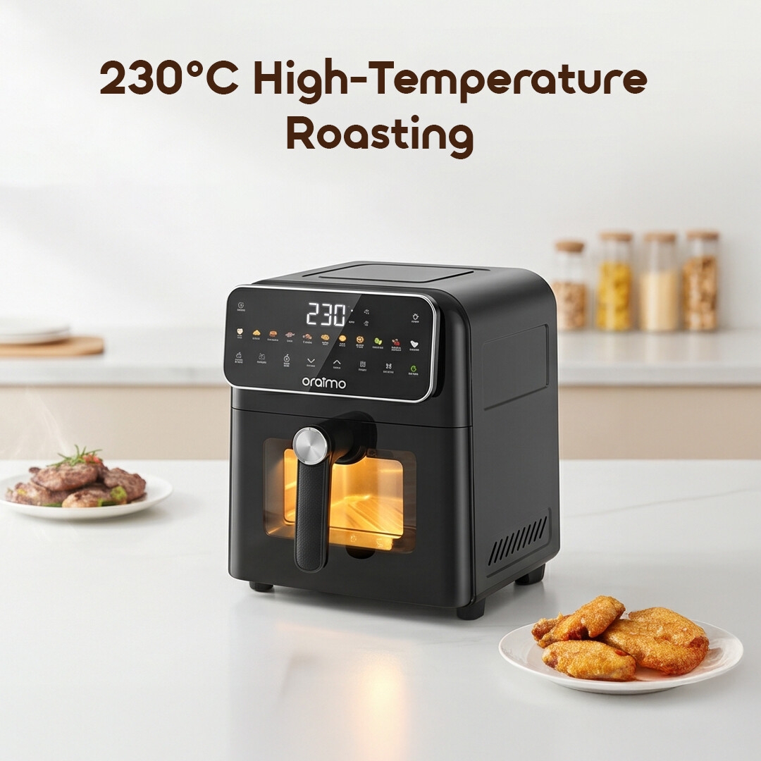 oraimo Air Fryer NutriFry S1 OAF-261A-13 230°C High-Temperature Roasting