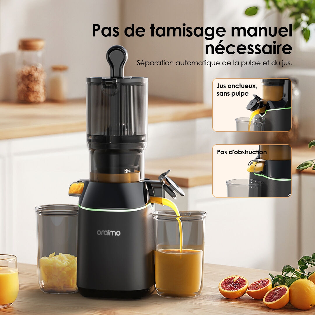 oraimo Slow Juicer EasyJuice OMJ 501A automatic pulp and juice seperation