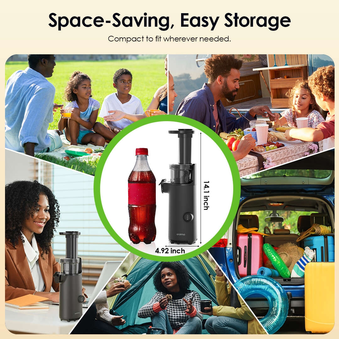 Slow Juicer EasyJuice Mini OMJ-201A portable
