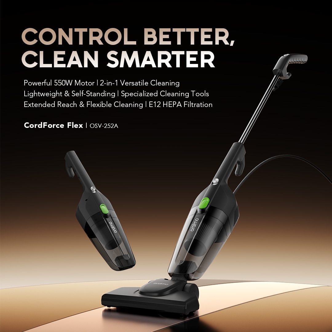 oraimo Corded Stick Vacuum CordForce Flex OSV 252A Control 1