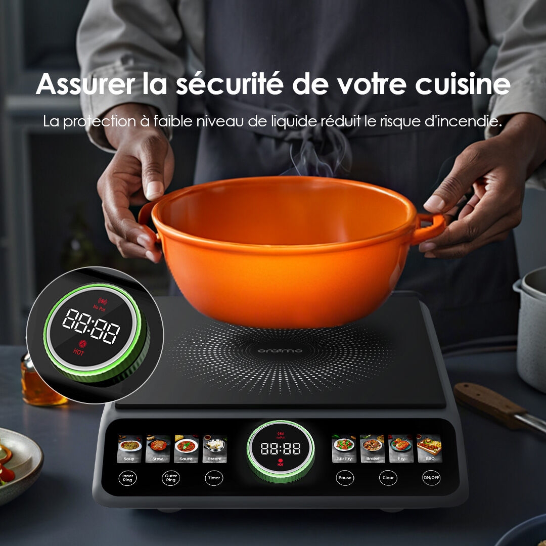oraimo Flexi Cooker OCS 201A 5 Assurer la sécurité en cuisine