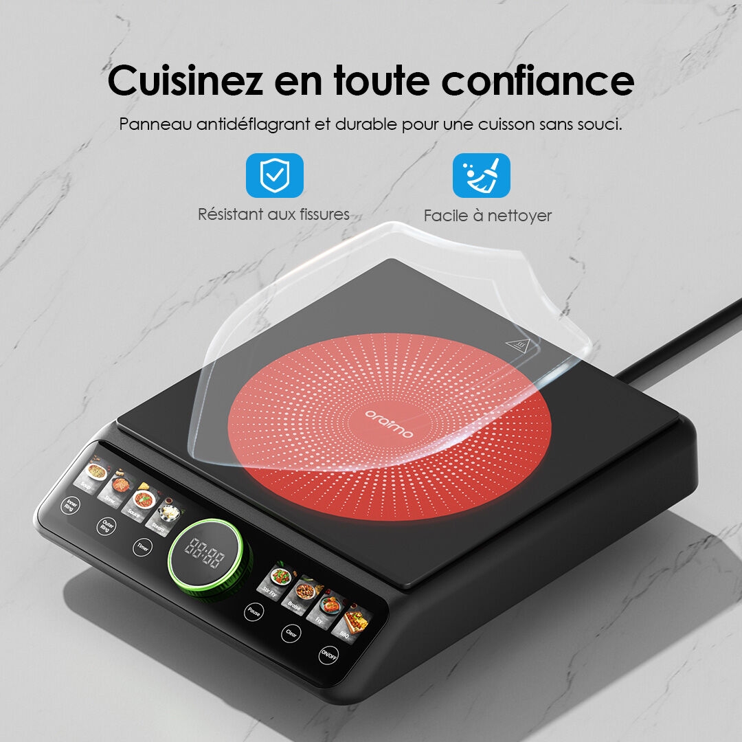 oraimo Flexi Cooker OCS 201A 7 Cuire en toute confiance