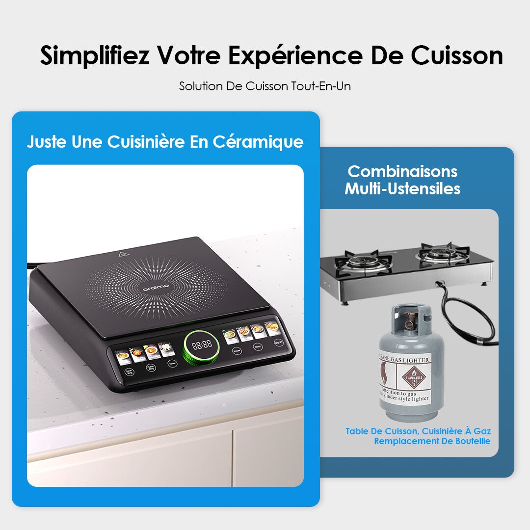 oraimo Flexi Cooker OCS 201A 2 Simplifiez Votre Expérience de Cuisson