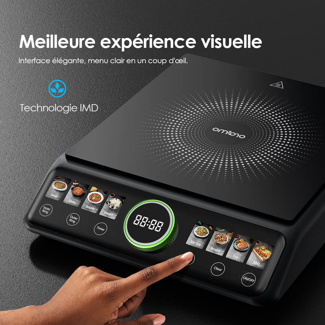 oraimo Flexi Cooker OCS 201A 8 Meilleure expérience visuelle