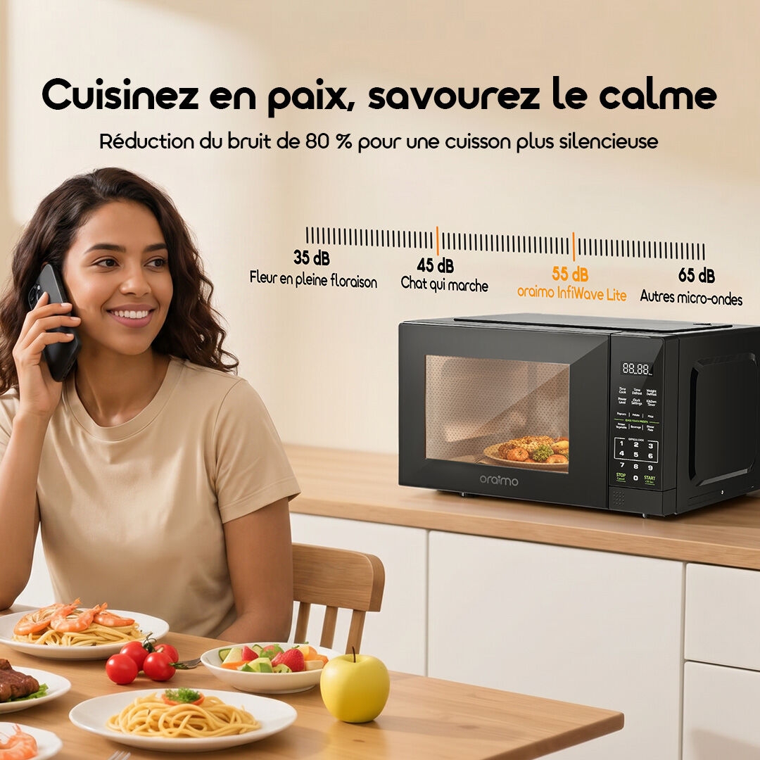 oraimo Microwave Oven InfiWave Lite OMO 521A low noise FR 4