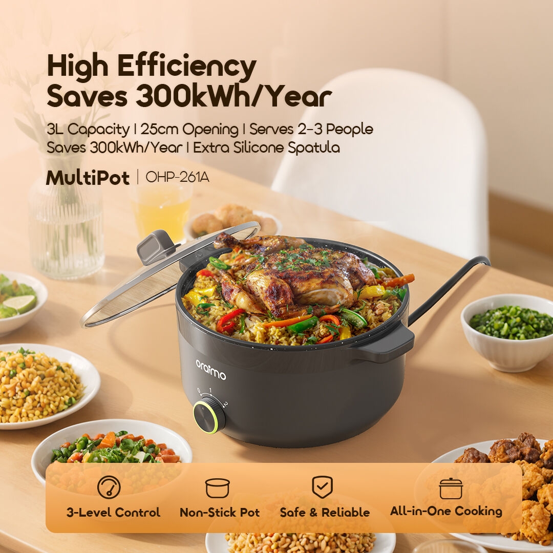 raimo multi-functional electric cooker OHP-261A-1 high efficiency