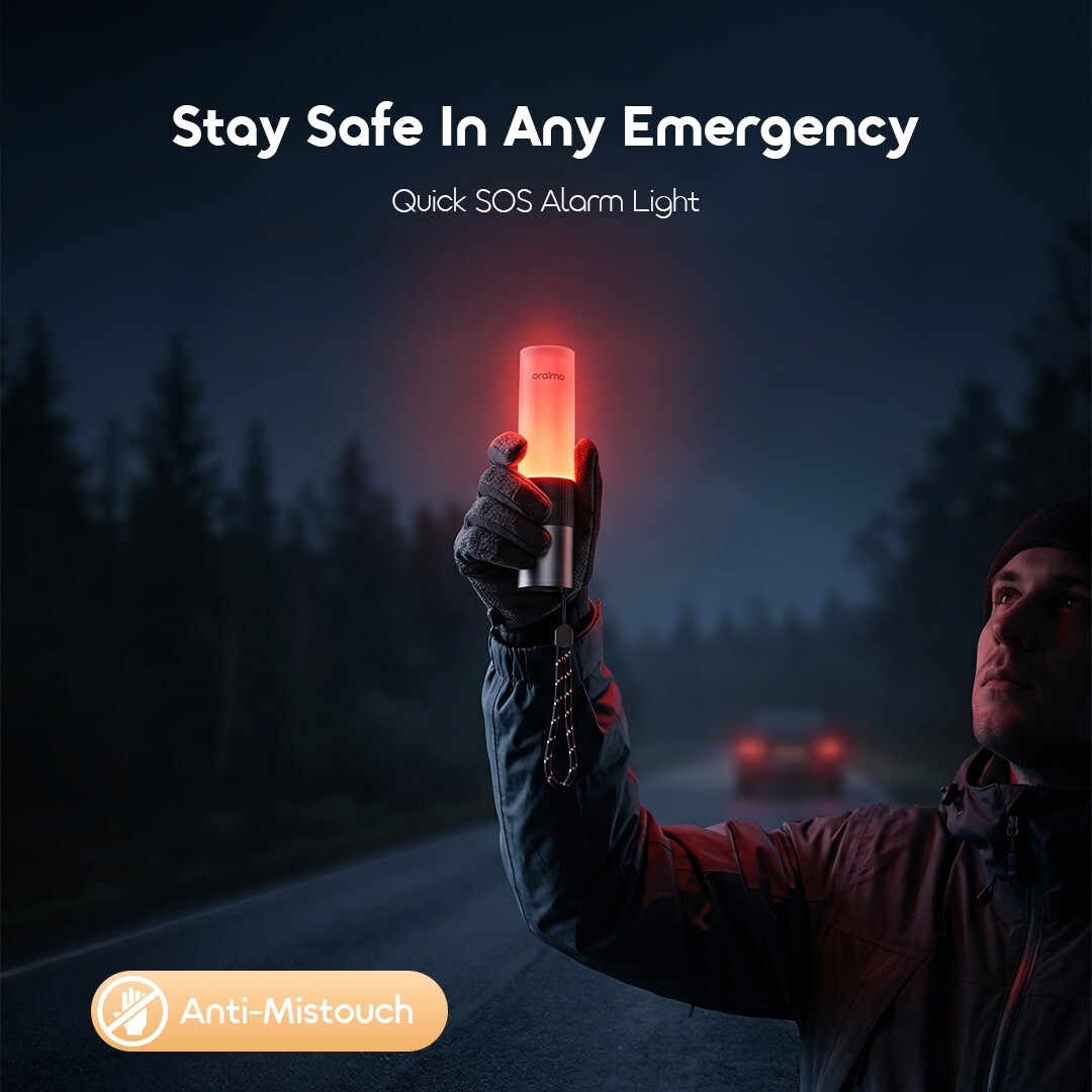 oraimo Flashlight TorchGo OLP-201A 06 SOS Emergency Light