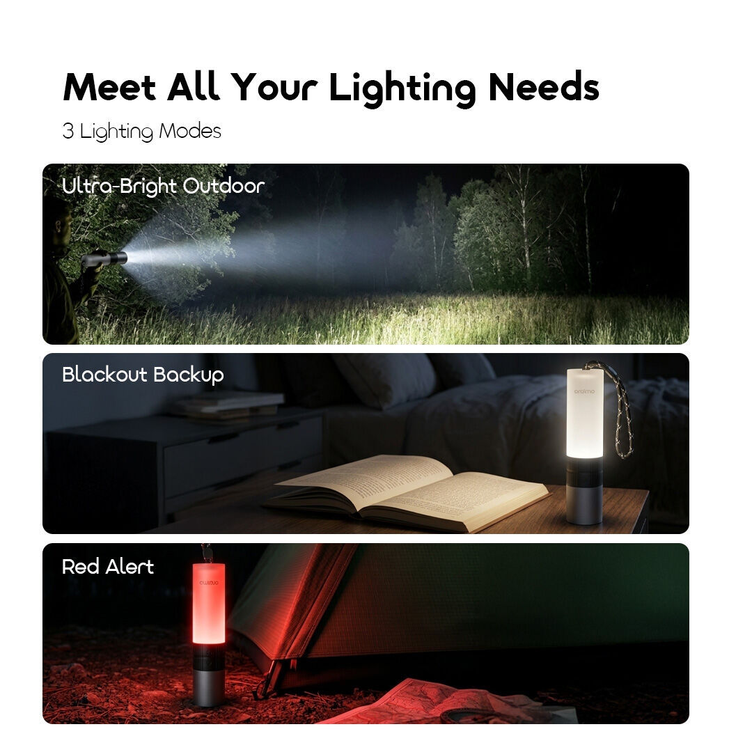 oraimo Flashlight TorchGo OLP-201A 03 Ultra Bright Outdoor Use
