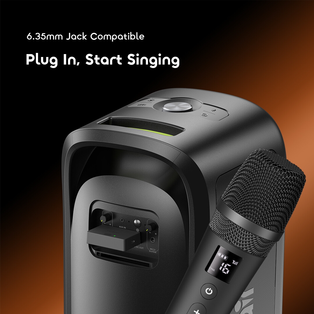 oraimo Wireless Microphone VoxMic OMH-692 8 6.35mm Jack Compatible