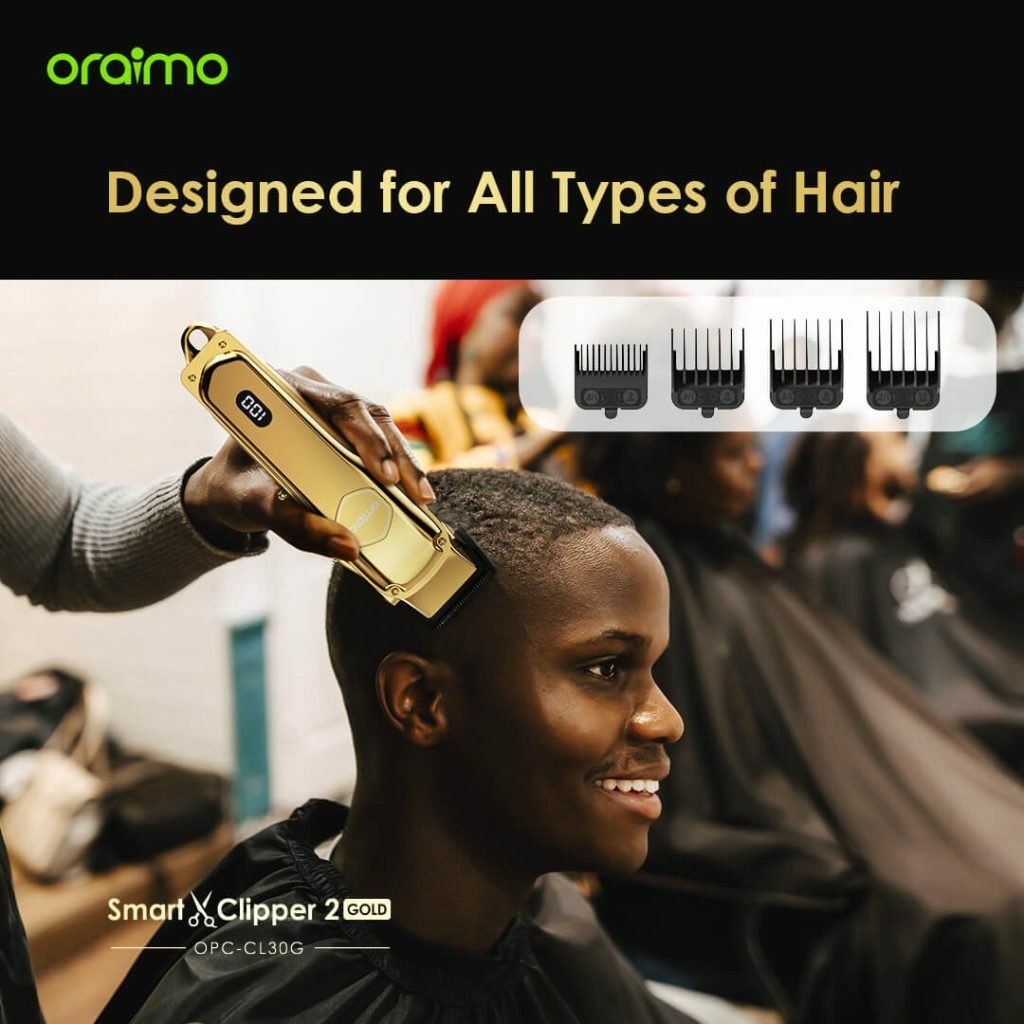 Oraimo OPC-CL30 SmartClipper2 Tondeuse à cheveux professionnelle sans fil